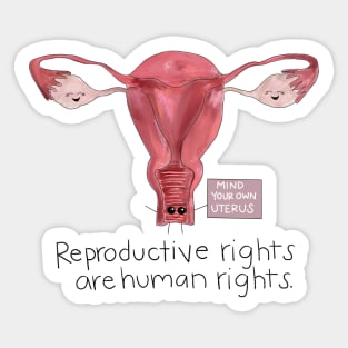 Reproductive Rights Sticker